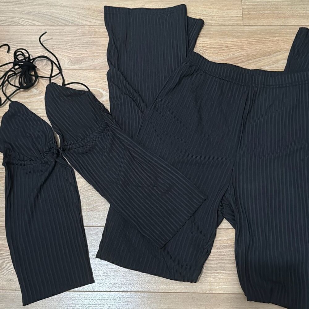 ‎SHEIN black 2 piece xs
